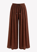 Pleated Pants Brown