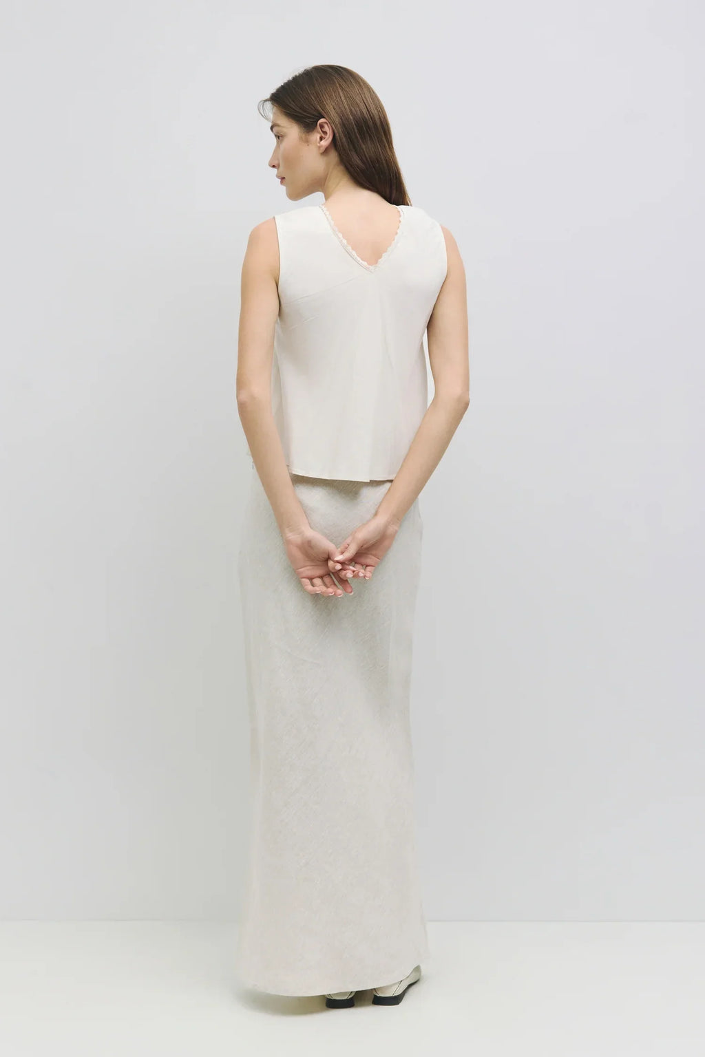 The Arielle Top Cream