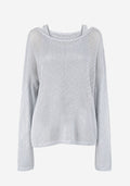 Essential One-Shoulder Top Grey