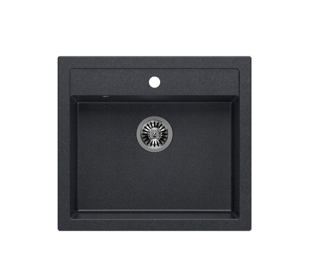 Quadron Bill 110 Black Diamond, belfast granite sink