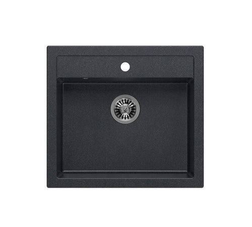 Quadron Bill 110 Black Diamond, belfast granite sink